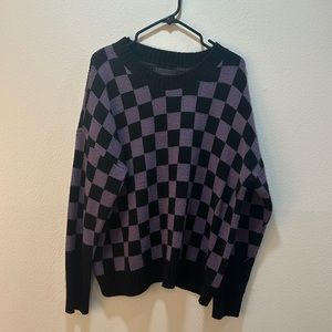 Checkered Sweater